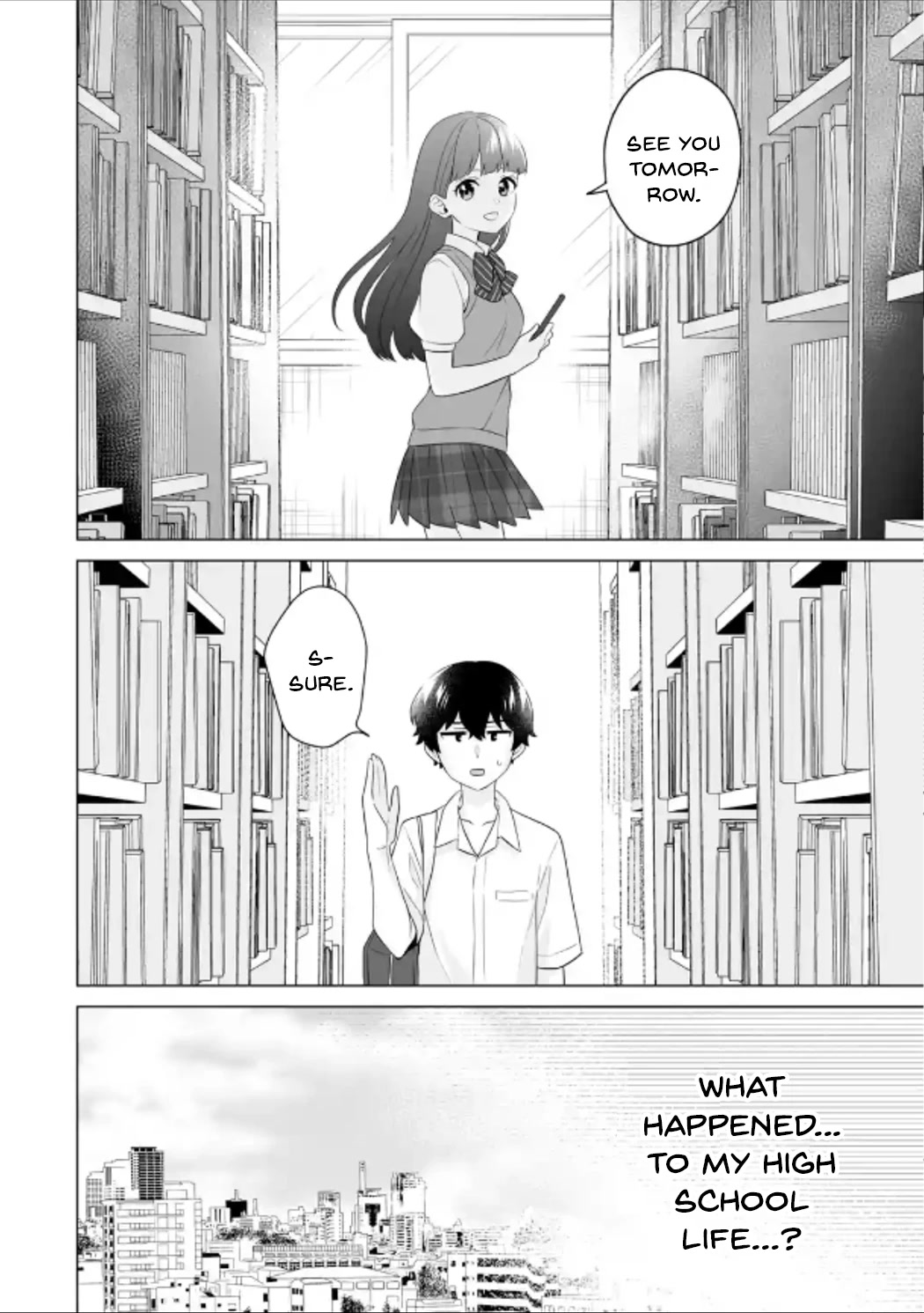 Please Leave Me Alone (For Some Reason, She Wants to Change a Lone Wolf's Helpless High School Life.) Chapter 10 page 18 - Chapter 10: Mashiro Shiramine Spoke to Me Again