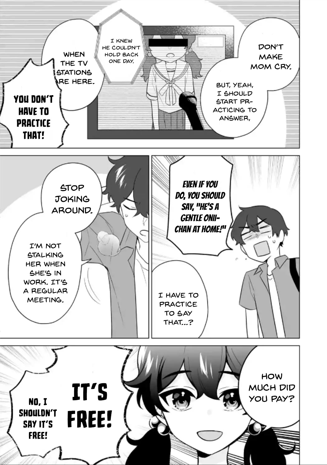 Please Leave Me Alone (For Some Reason, She Wants to Change a Lone Wolf's Helpless High School Life.) Chapter 10 page 25 - Chapter 10: Mashiro Shiramine Spoke to Me Again