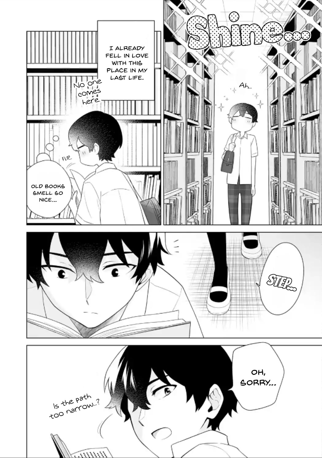 Please Leave Me Alone (For Some Reason, She Wants to Change a Lone Wolf's Helpless High School Life.) Chapter 10 page 4 - Chapter 10: Mashiro Shiramine Spoke to Me Again
