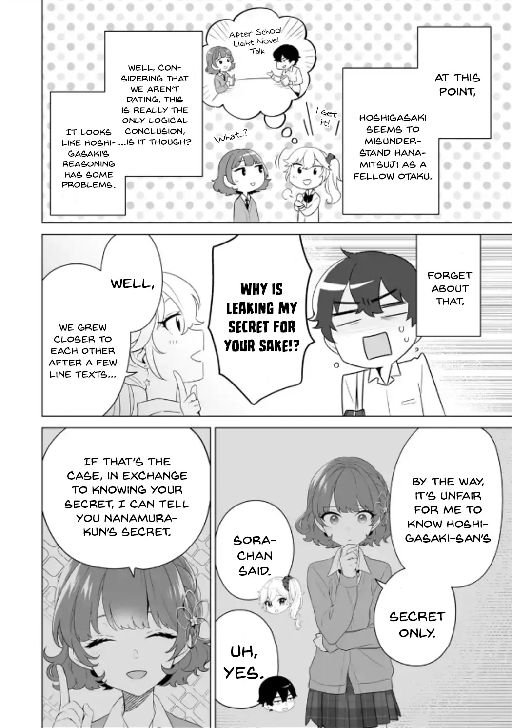 Please Leave Me Alone (For Some Reason, She Wants to Change a Lone Wolf's Helpless High School Life.) Chapter 10 page 8 - Chapter 10: Mashiro Shiramine Spoke to Me Again