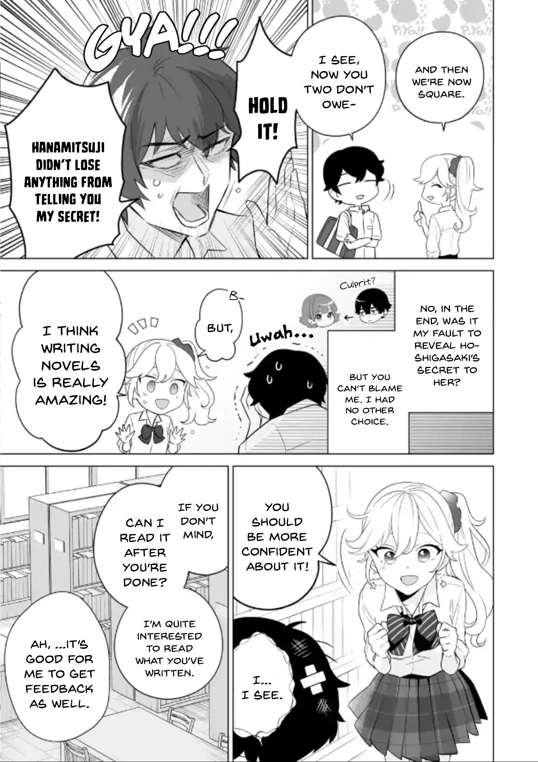 Please Leave Me Alone (For Some Reason, She Wants to Change a Lone Wolf's Helpless High School Life.) Chapter 10 page 9 - Chapter 10: Mashiro Shiramine Spoke to Me Again