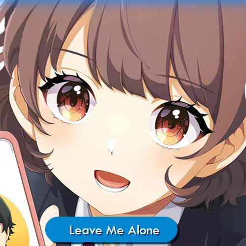 Please Leave Me Alone (For Some Reason, She Wants to Change a Lone Wolf's Helpless High School Life.) Chapter 10: Mashiro Shiramine Spoke to Me Again cover