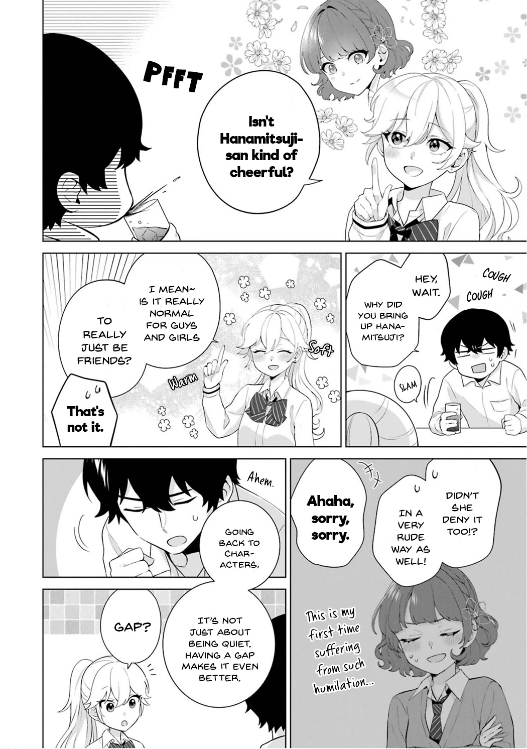 Please Leave Me Alone (For Some Reason, She Wants to Change a Lone Wolf's Helpless High School Life.) Chapter 11.5 page 6 - Chapter 11.5: Vol.2 Extras