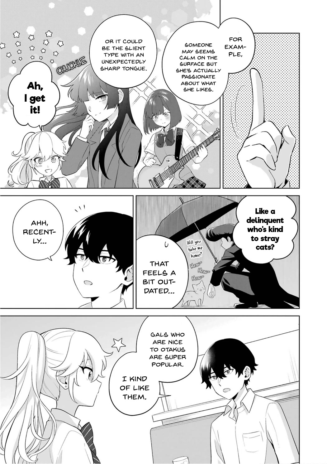 Please Leave Me Alone (For Some Reason, She Wants to Change a Lone Wolf's Helpless High School Life.) Chapter 11.5 page 7 - Chapter 11.5: Vol.2 Extras