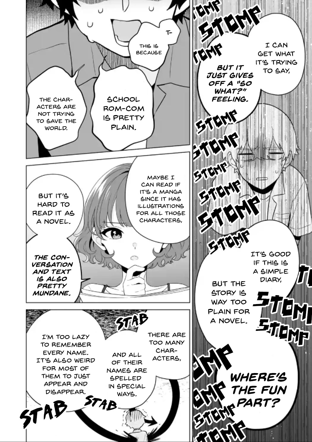 Please Leave Me Alone (For Some Reason, She Wants to Change a Lone Wolf's Helpless High School Life.) Chapter 11 page 12 - Chapter 11: I Feel Like Forming Groups for the Trip Is More Worrying Than the Actual Trip, Alright?