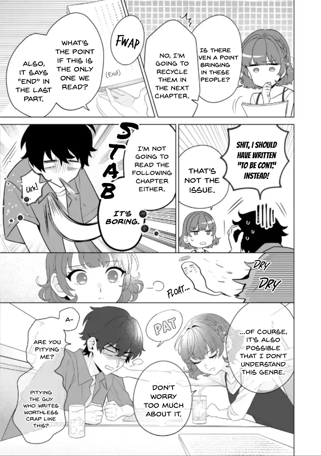 Please Leave Me Alone (For Some Reason, She Wants to Change a Lone Wolf's Helpless High School Life.) Chapter 11 page 13 - Chapter 11: I Feel Like Forming Groups for the Trip Is More Worrying Than the Actual Trip, Alright?