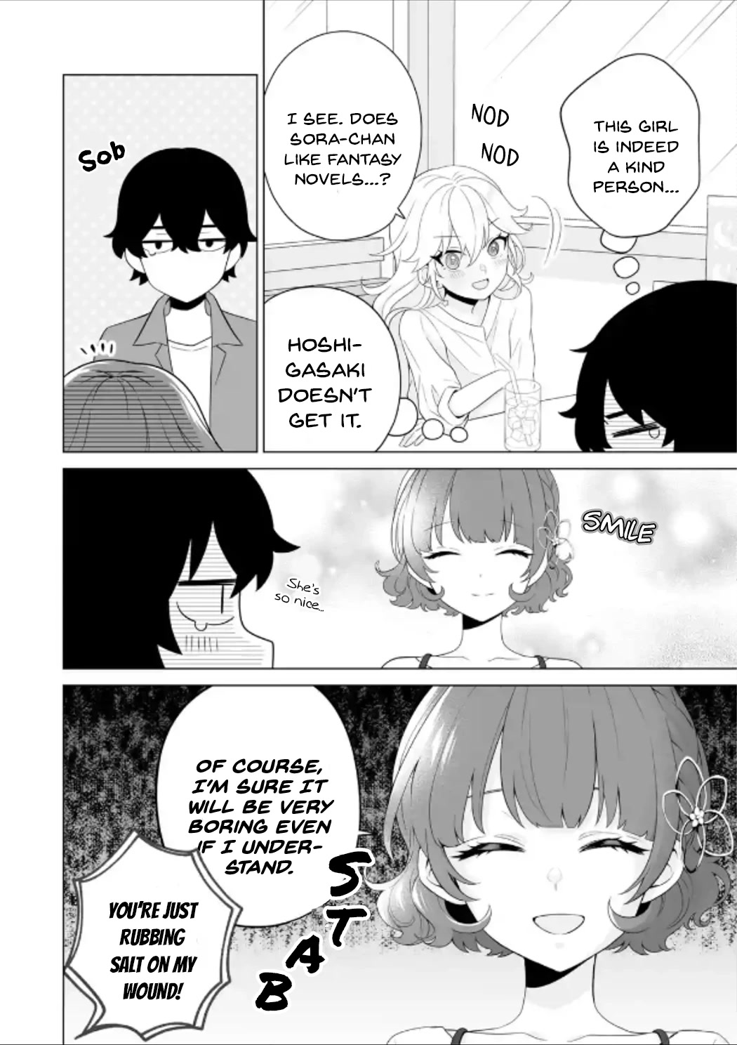 Please Leave Me Alone (For Some Reason, She Wants to Change a Lone Wolf's Helpless High School Life.) Chapter 11 page 14 - Chapter 11: I Feel Like Forming Groups for the Trip Is More Worrying Than the Actual Trip, Alright?