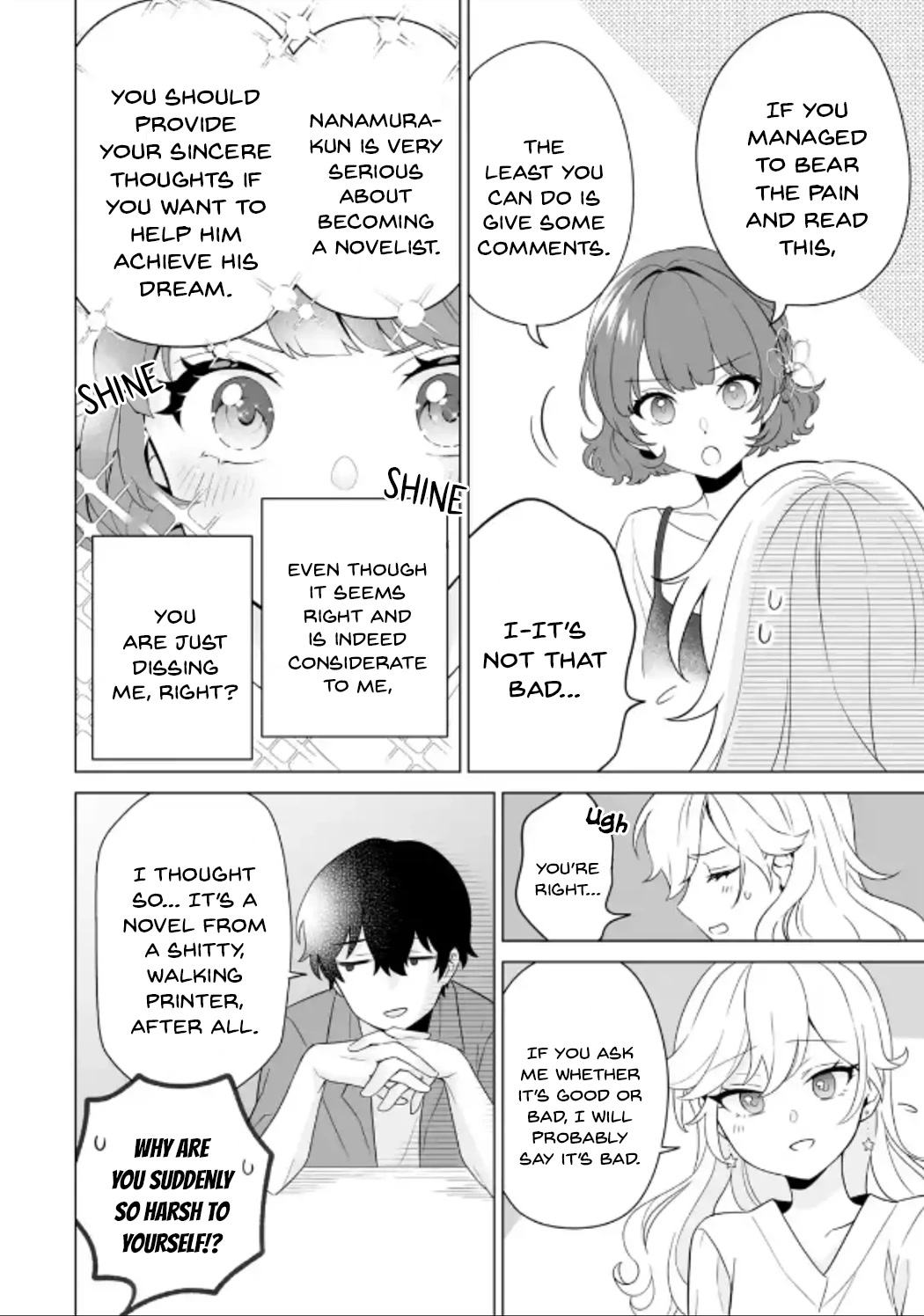 Please Leave Me Alone (For Some Reason, She Wants to Change a Lone Wolf's Helpless High School Life.) Chapter 11 page 18 - Chapter 11: I Feel Like Forming Groups for the Trip Is More Worrying Than the Actual Trip, Alright?