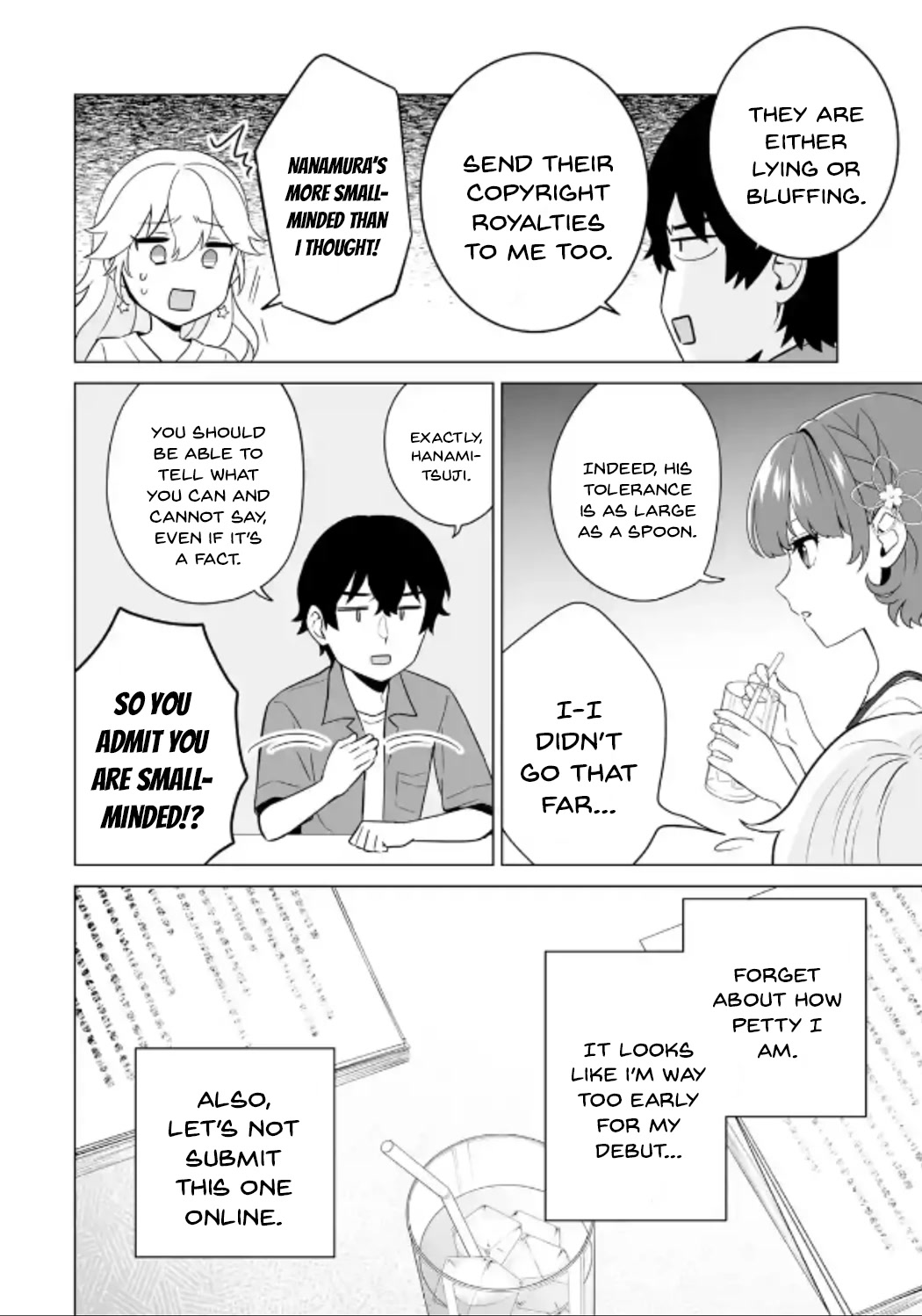 Please Leave Me Alone (For Some Reason, She Wants to Change a Lone Wolf's Helpless High School Life.) Chapter 11 page 24 - Chapter 11: I Feel Like Forming Groups for the Trip Is More Worrying Than the Actual Trip, Alright?
