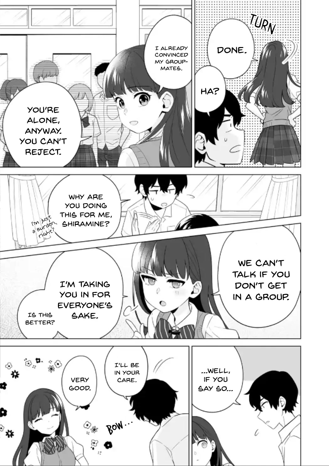 Please Leave Me Alone (For Some Reason, She Wants to Change a Lone Wolf's Helpless High School Life.) Chapter 11 page 29 - Chapter 11: I Feel Like Forming Groups for the Trip Is More Worrying Than the Actual Trip, Alright?