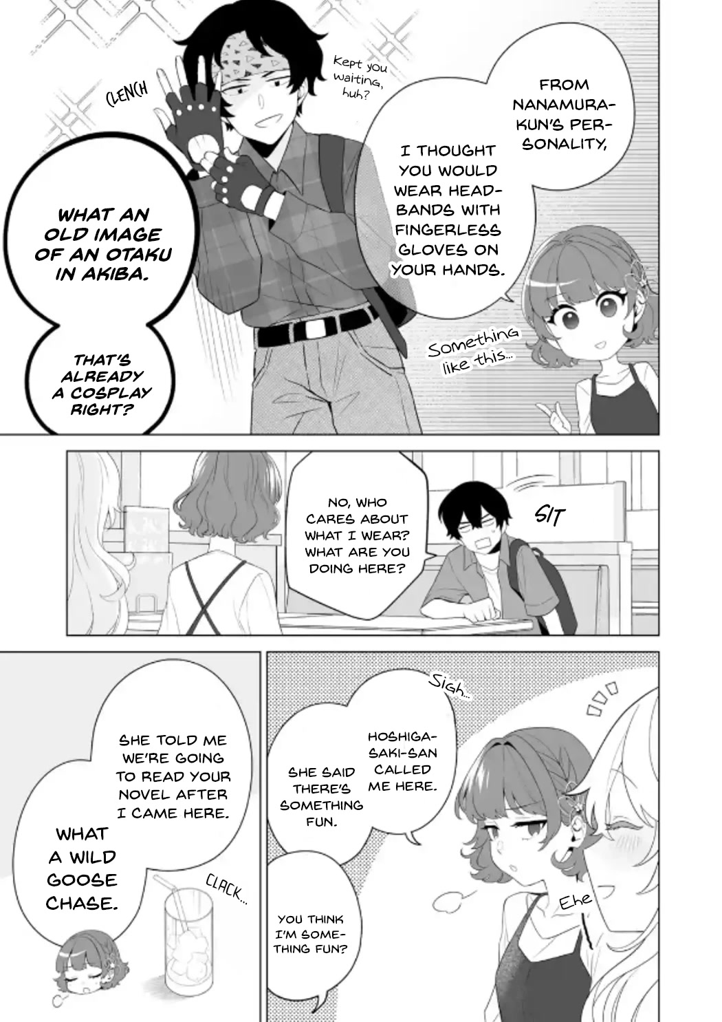 Please Leave Me Alone (For Some Reason, She Wants to Change a Lone Wolf's Helpless High School Life.) Chapter 11 page 3 - Chapter 11: I Feel Like Forming Groups for the Trip Is More Worrying Than the Actual Trip, Alright?