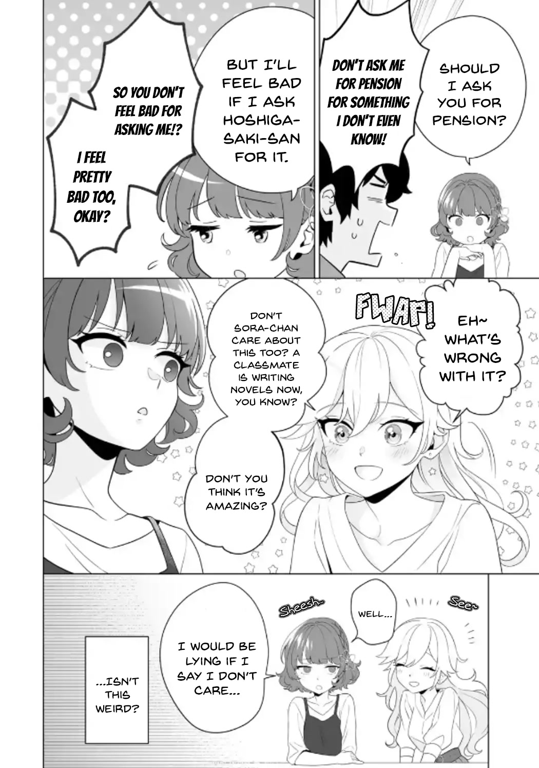 Please Leave Me Alone (For Some Reason, She Wants to Change a Lone Wolf's Helpless High School Life.) Chapter 11 page 4 - Chapter 11: I Feel Like Forming Groups for the Trip Is More Worrying Than the Actual Trip, Alright?