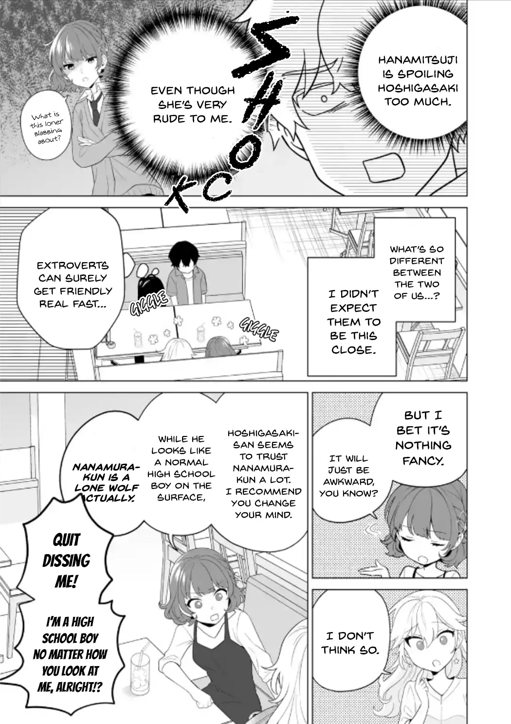 Please Leave Me Alone (For Some Reason, She Wants to Change a Lone Wolf's Helpless High School Life.) Chapter 11 page 5 - Chapter 11: I Feel Like Forming Groups for the Trip Is More Worrying Than the Actual Trip, Alright?