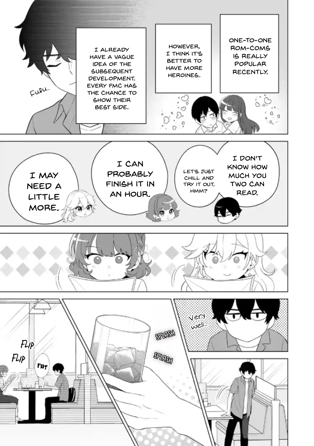 Please Leave Me Alone (For Some Reason, She Wants to Change a Lone Wolf's Helpless High School Life.) Chapter 11 page 7 - Chapter 11: I Feel Like Forming Groups for the Trip Is More Worrying Than the Actual Trip, Alright?
