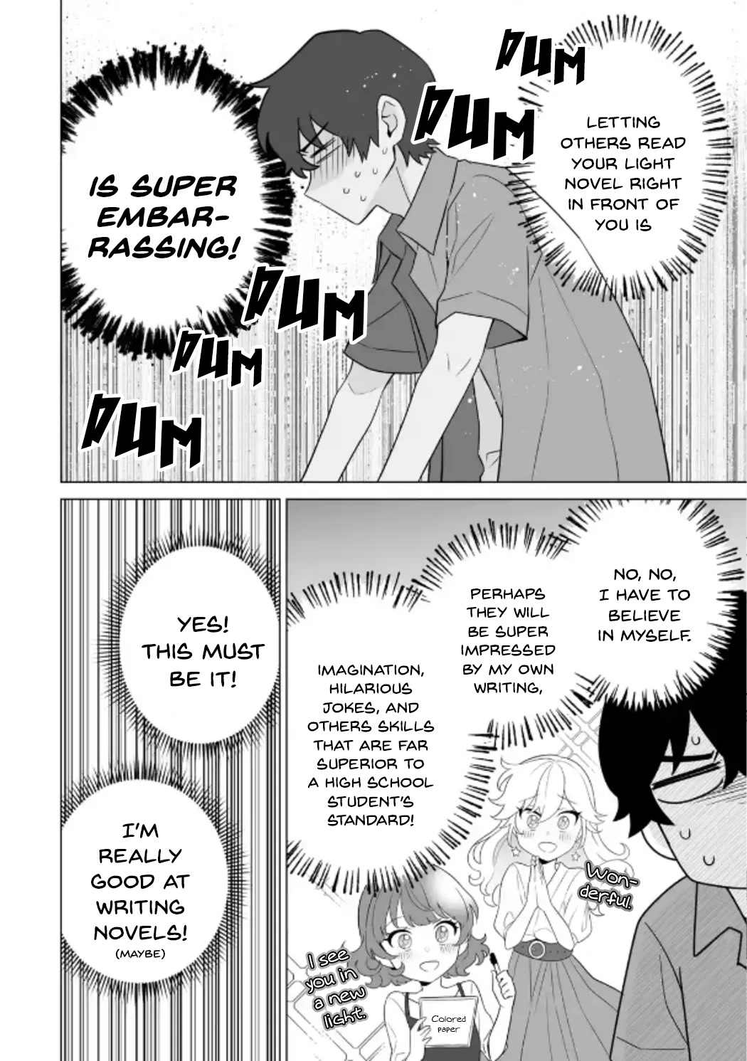 Please Leave Me Alone (For Some Reason, She Wants to Change a Lone Wolf's Helpless High School Life.) Chapter 11 page 8 - Chapter 11: I Feel Like Forming Groups for the Trip Is More Worrying Than the Actual Trip, Alright?