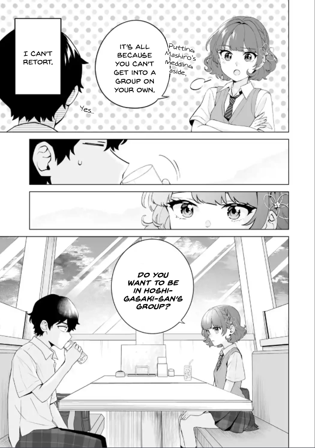 Please Leave Me Alone (For Some Reason, She Wants to Change a Lone Wolf's Helpless High School Life.) Chapter 12 page 11 - Chapter 12: I Want You to Stop Imposing These Normie Values of Yours onto Me, Alright?