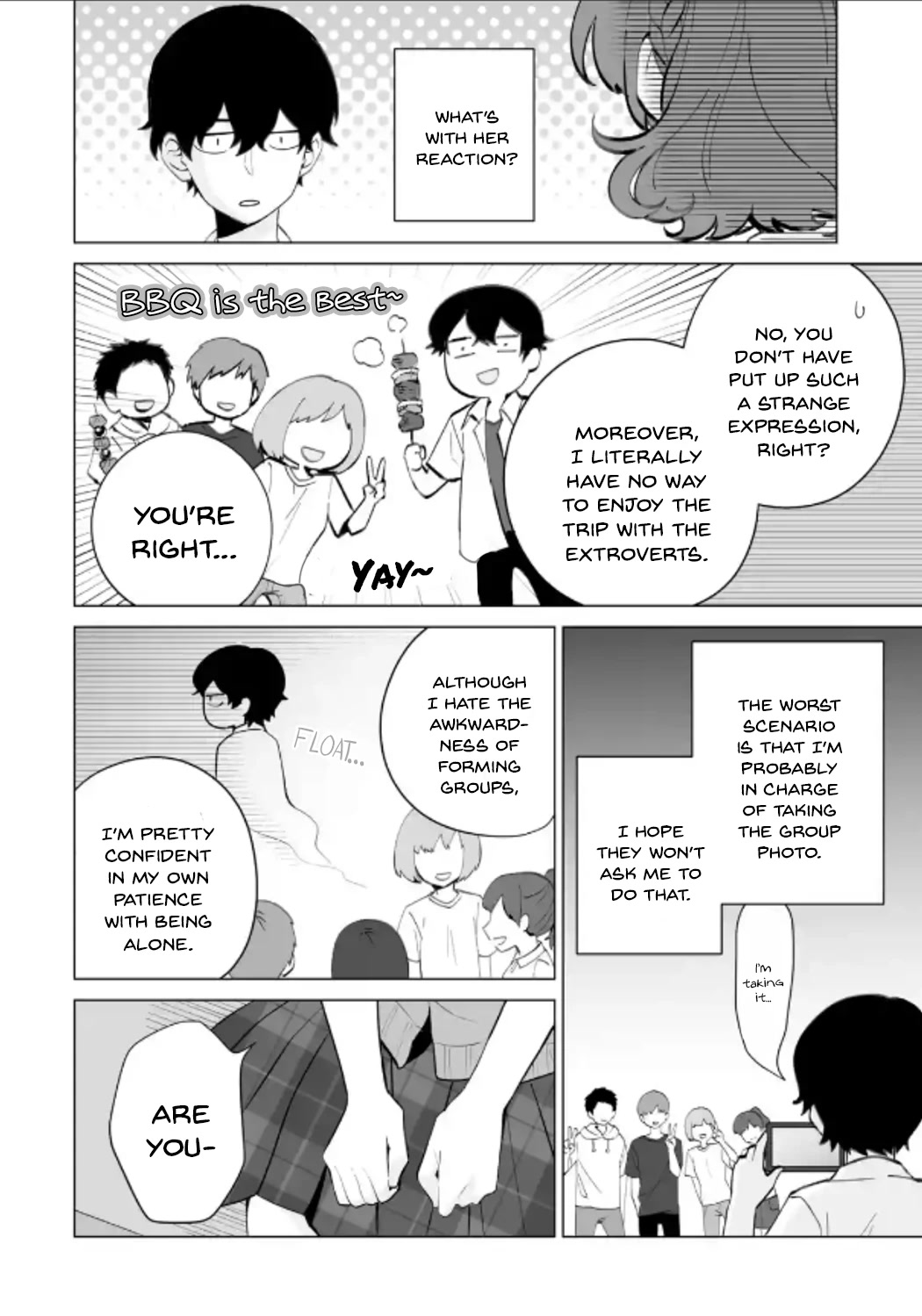 Please Leave Me Alone (For Some Reason, She Wants to Change a Lone Wolf's Helpless High School Life.) Chapter 12 page 16 - Chapter 12: I Want You to Stop Imposing These Normie Values of Yours onto Me, Alright?