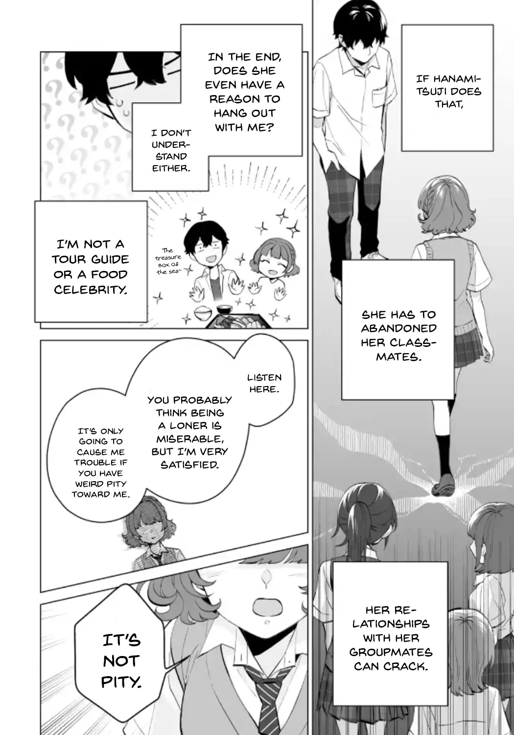 Please Leave Me Alone (For Some Reason, She Wants to Change a Lone Wolf's Helpless High School Life.) Chapter 12 page 22 - Chapter 12: I Want You to Stop Imposing These Normie Values of Yours onto Me, Alright?