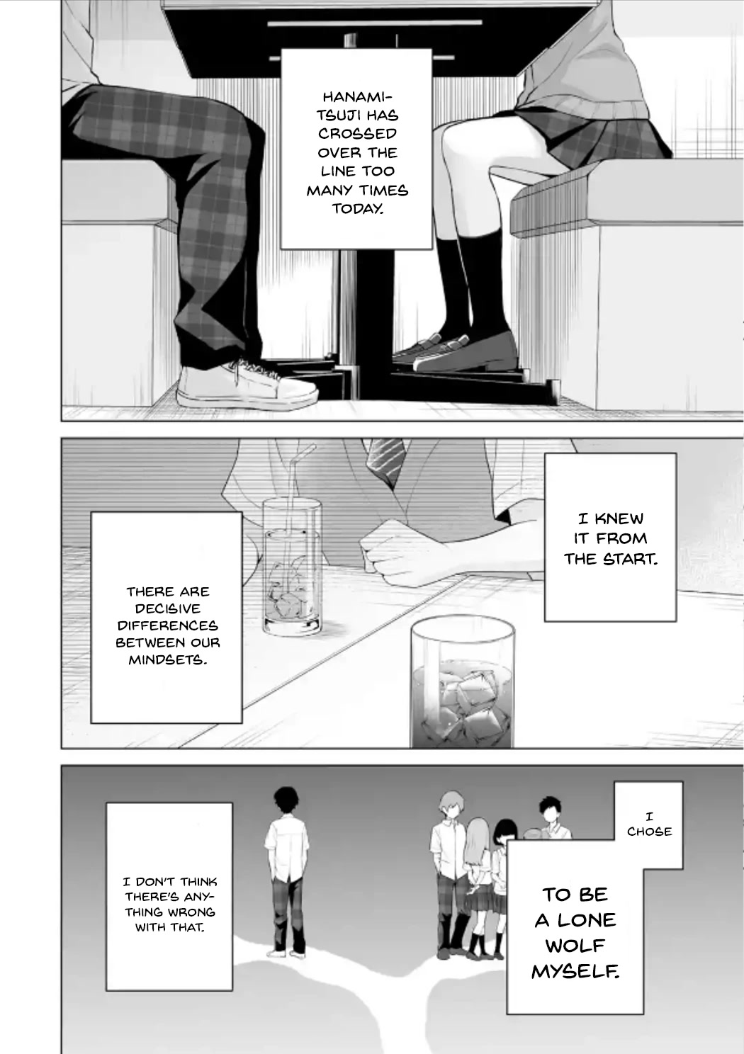 Please Leave Me Alone (For Some Reason, She Wants to Change a Lone Wolf's Helpless High School Life.) Chapter 12 page 24 - Chapter 12: I Want You to Stop Imposing These Normie Values of Yours onto Me, Alright?