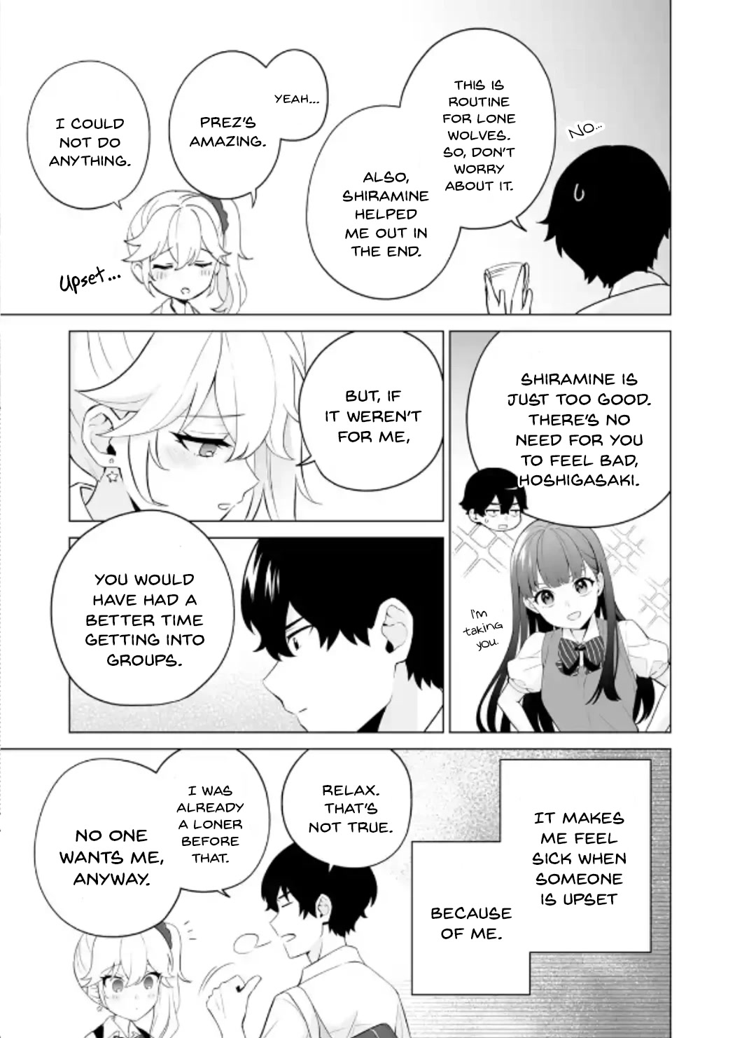 Please Leave Me Alone (For Some Reason, She Wants to Change a Lone Wolf's Helpless High School Life.) Chapter 12 page 5 - Chapter 12: I Want You to Stop Imposing These Normie Values of Yours onto Me, Alright?