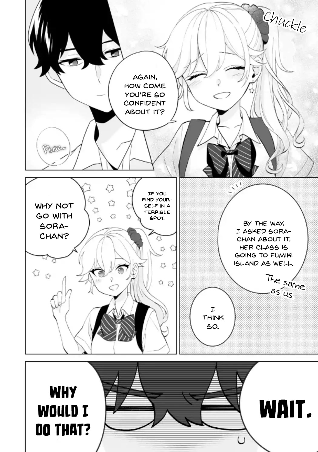 Please Leave Me Alone (For Some Reason, She Wants to Change a Lone Wolf's Helpless High School Life.) Chapter 12 page 6 - Chapter 12: I Want You to Stop Imposing These Normie Values of Yours onto Me, Alright?