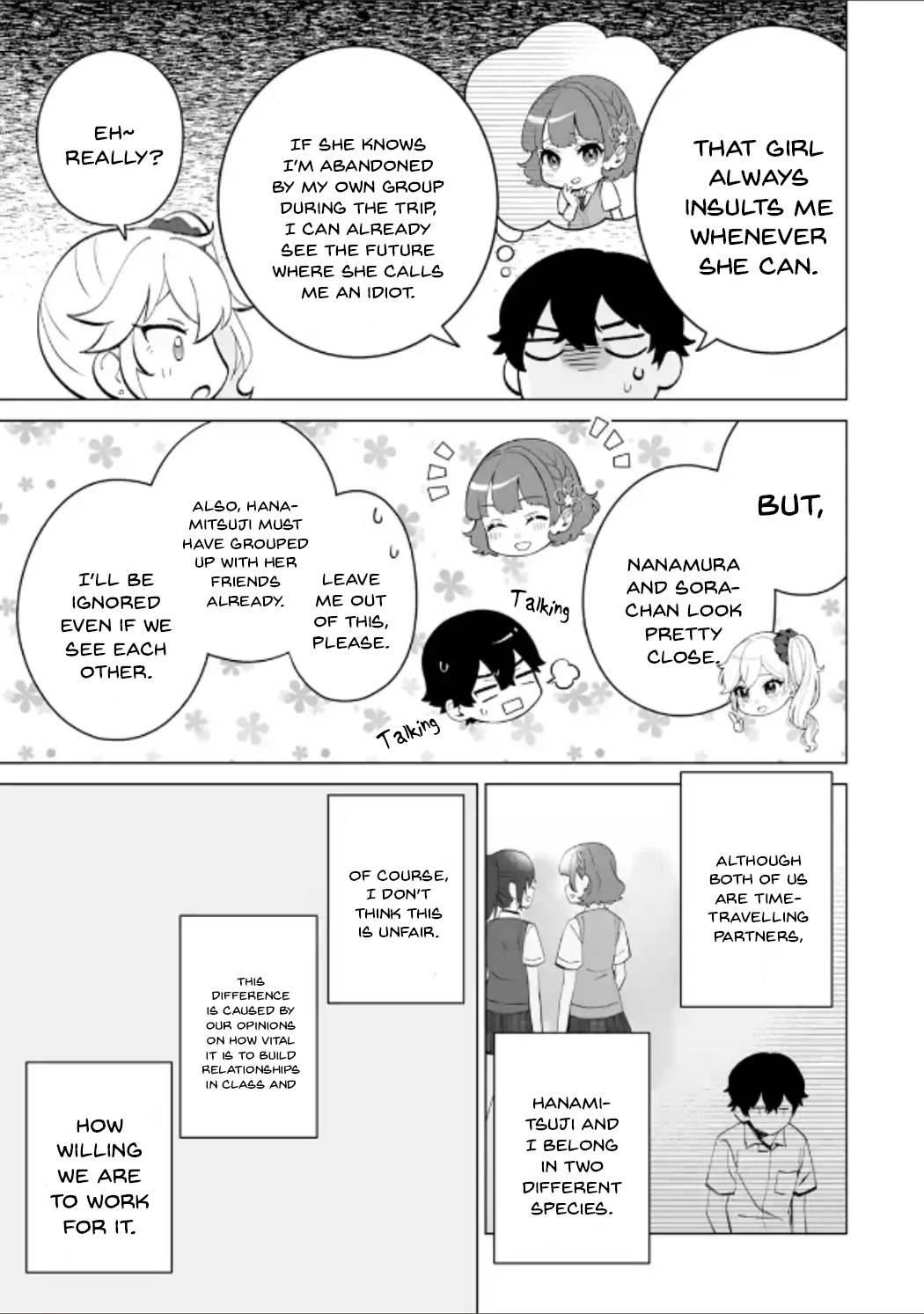 Please Leave Me Alone (For Some Reason, She Wants to Change a Lone Wolf's Helpless High School Life.) Chapter 12 page 7 - Chapter 12: I Want You to Stop Imposing These Normie Values of Yours onto Me, Alright?