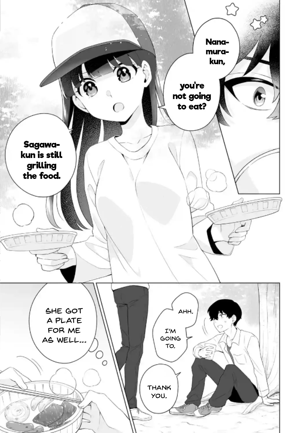 Please Leave Me Alone (For Some Reason, She Wants to Change a Lone Wolf's Helpless High School Life.) Chapter 13 page 11 - Chapter 13: A Loner Can't Possibly Leave a Nice Memory on the Trip, Okay?