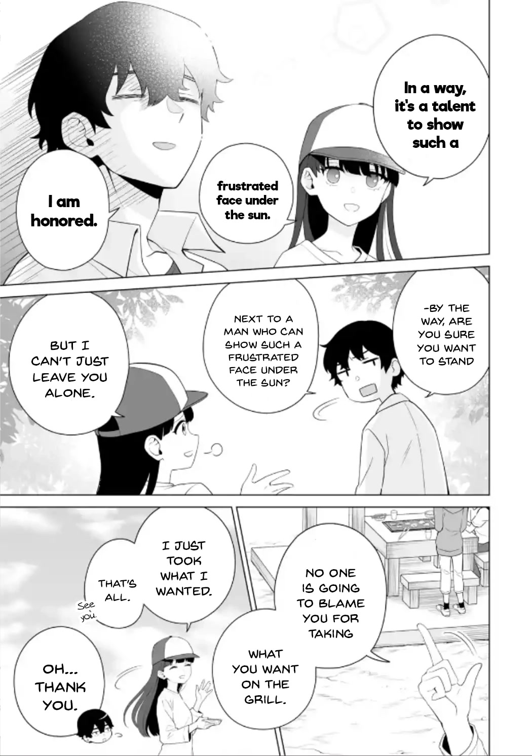 Please Leave Me Alone (For Some Reason, She Wants to Change a Lone Wolf's Helpless High School Life.) Chapter 13 page 17 - Chapter 13: A Loner Can't Possibly Leave a Nice Memory on the Trip, Okay?