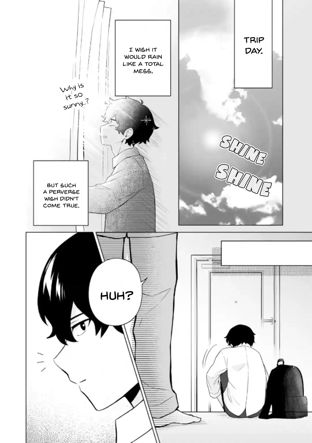 Please Leave Me Alone (For Some Reason, She Wants to Change a Lone Wolf's Helpless High School Life.) Chapter 13 page 2 - Chapter 13: A Loner Can't Possibly Leave a Nice Memory on the Trip, Okay?