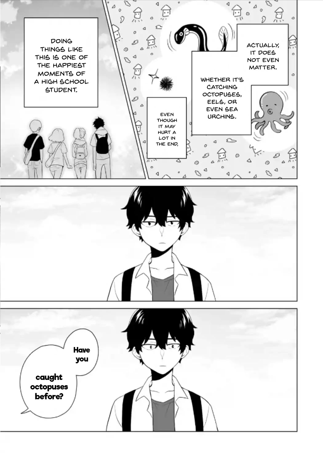 Please Leave Me Alone (For Some Reason, She Wants to Change a Lone Wolf's Helpless High School Life.) Chapter 13 page 21 - Chapter 13: A Loner Can't Possibly Leave a Nice Memory on the Trip, Okay?