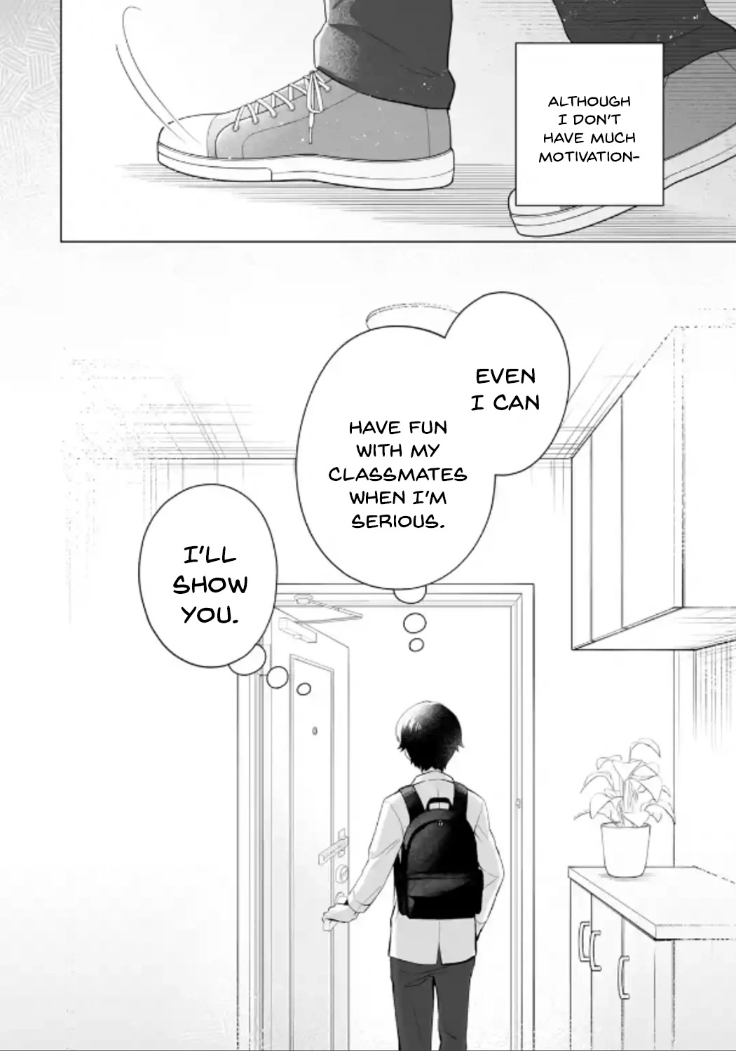 Please Leave Me Alone (For Some Reason, She Wants to Change a Lone Wolf's Helpless High School Life.) Chapter 13 page 6 - Chapter 13: A Loner Can't Possibly Leave a Nice Memory on the Trip, Okay?