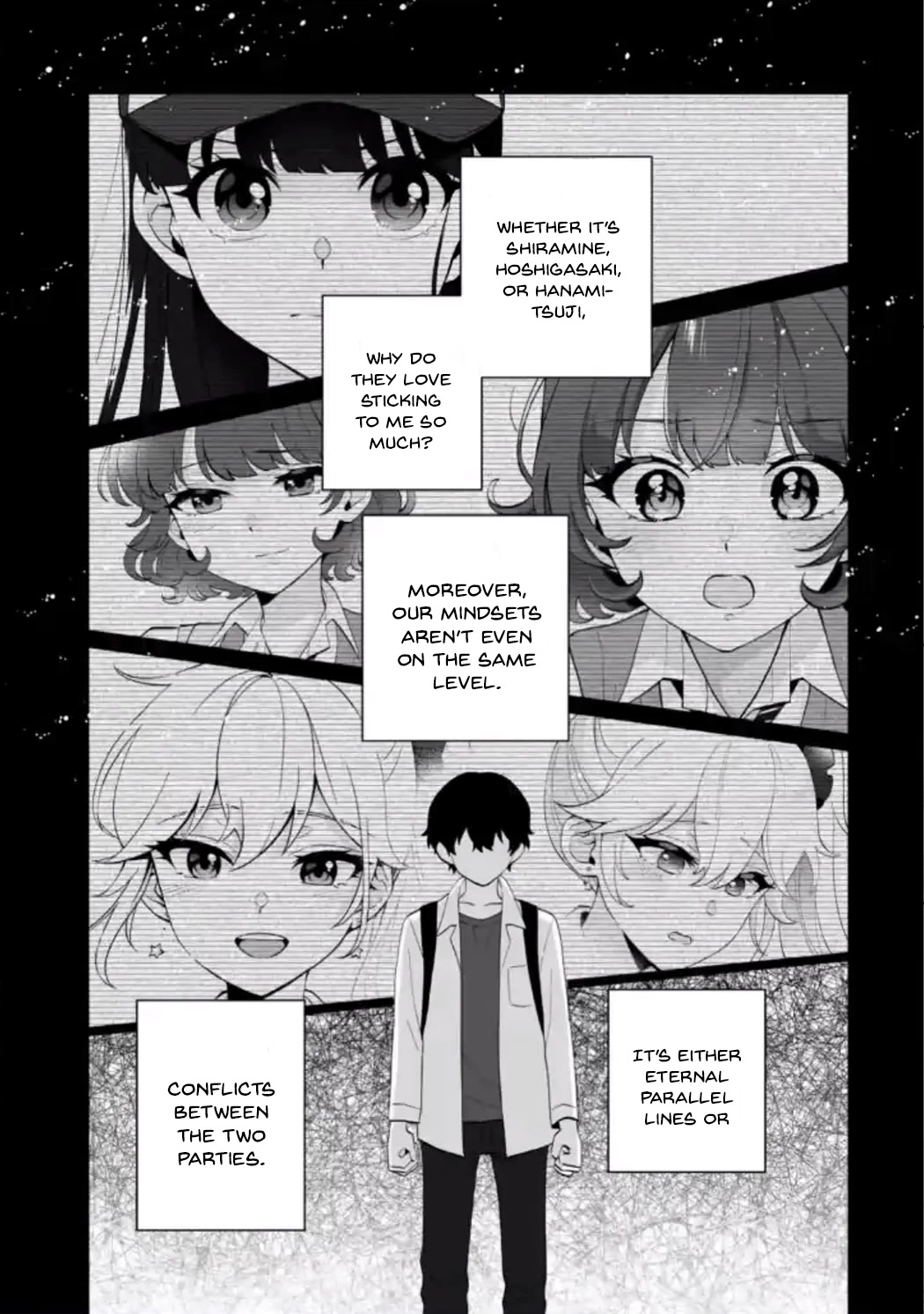 Please Leave Me Alone (For Some Reason, She Wants to Change a Lone Wolf's Helpless High School Life.) Chapter 14 page 15 - Chapter 14: There Are Only So Many Solutions a Loner Can Think of, Right?