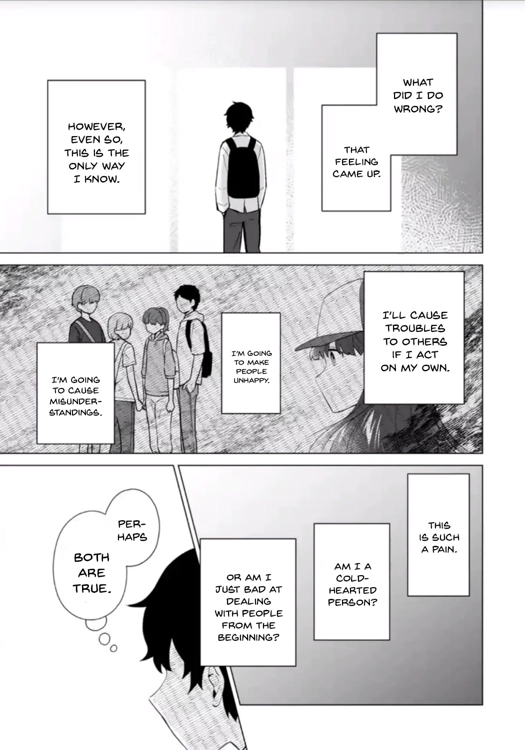 Please Leave Me Alone (For Some Reason, She Wants to Change a Lone Wolf's Helpless High School Life.) Chapter 14 page 17 - Chapter 14: There Are Only So Many Solutions a Loner Can Think of, Right?