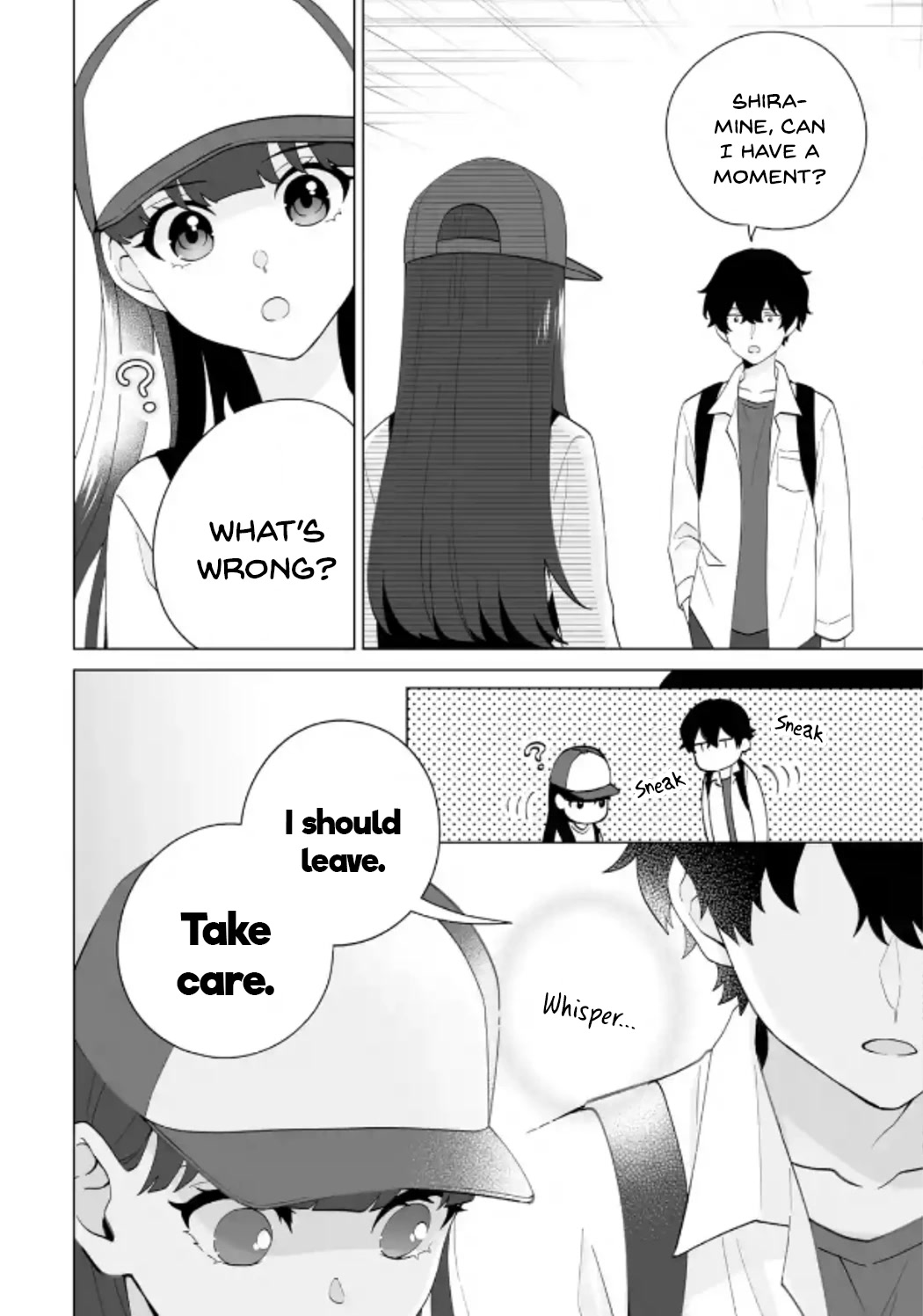 Please Leave Me Alone (For Some Reason, She Wants to Change a Lone Wolf's Helpless High School Life.) Chapter 14 page 2 - Chapter 14: There Are Only So Many Solutions a Loner Can Think of, Right?