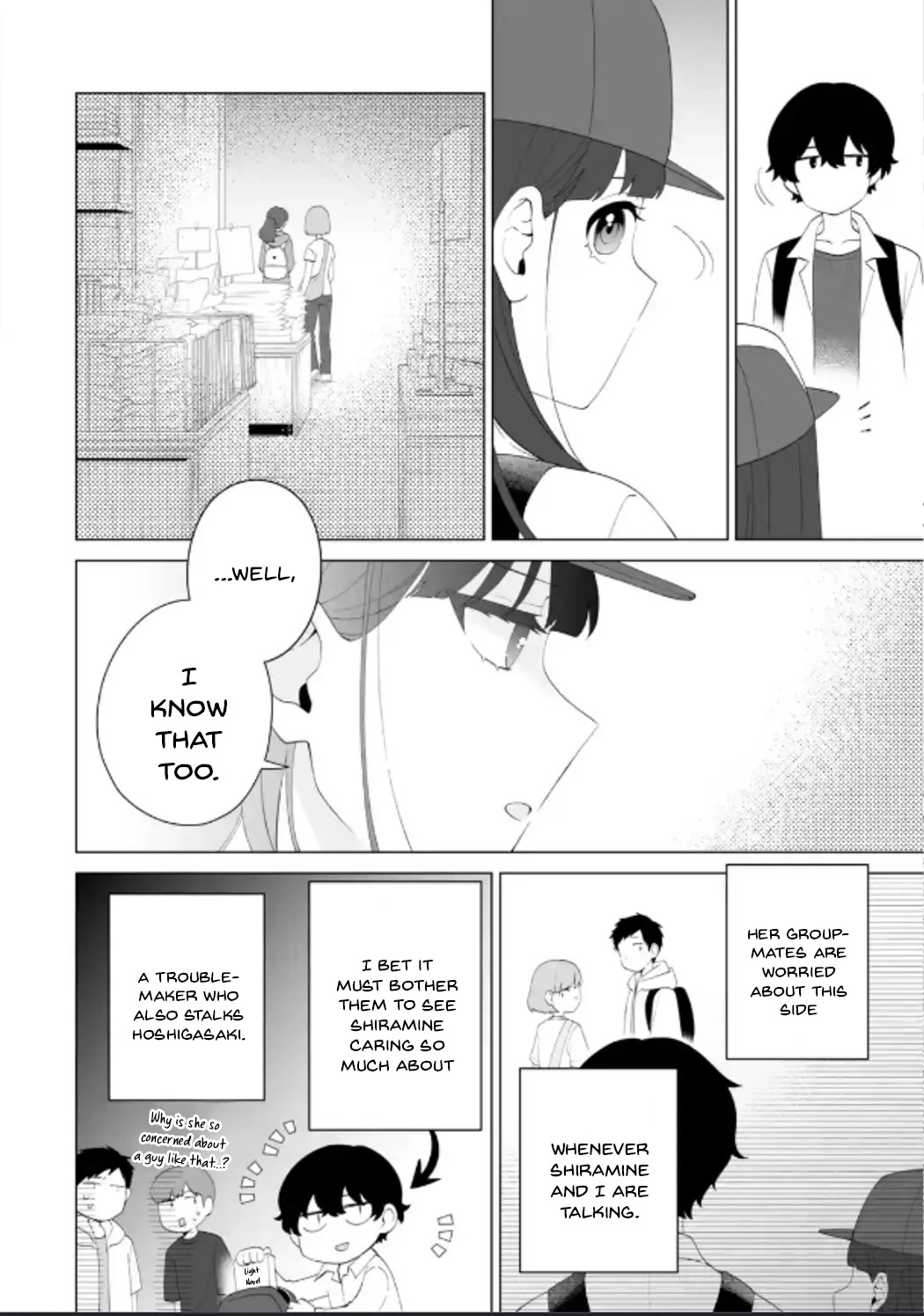 Please Leave Me Alone (For Some Reason, She Wants to Change a Lone Wolf's Helpless High School Life.) Chapter 14 page 4 - Chapter 14: There Are Only So Many Solutions a Loner Can Think of, Right?