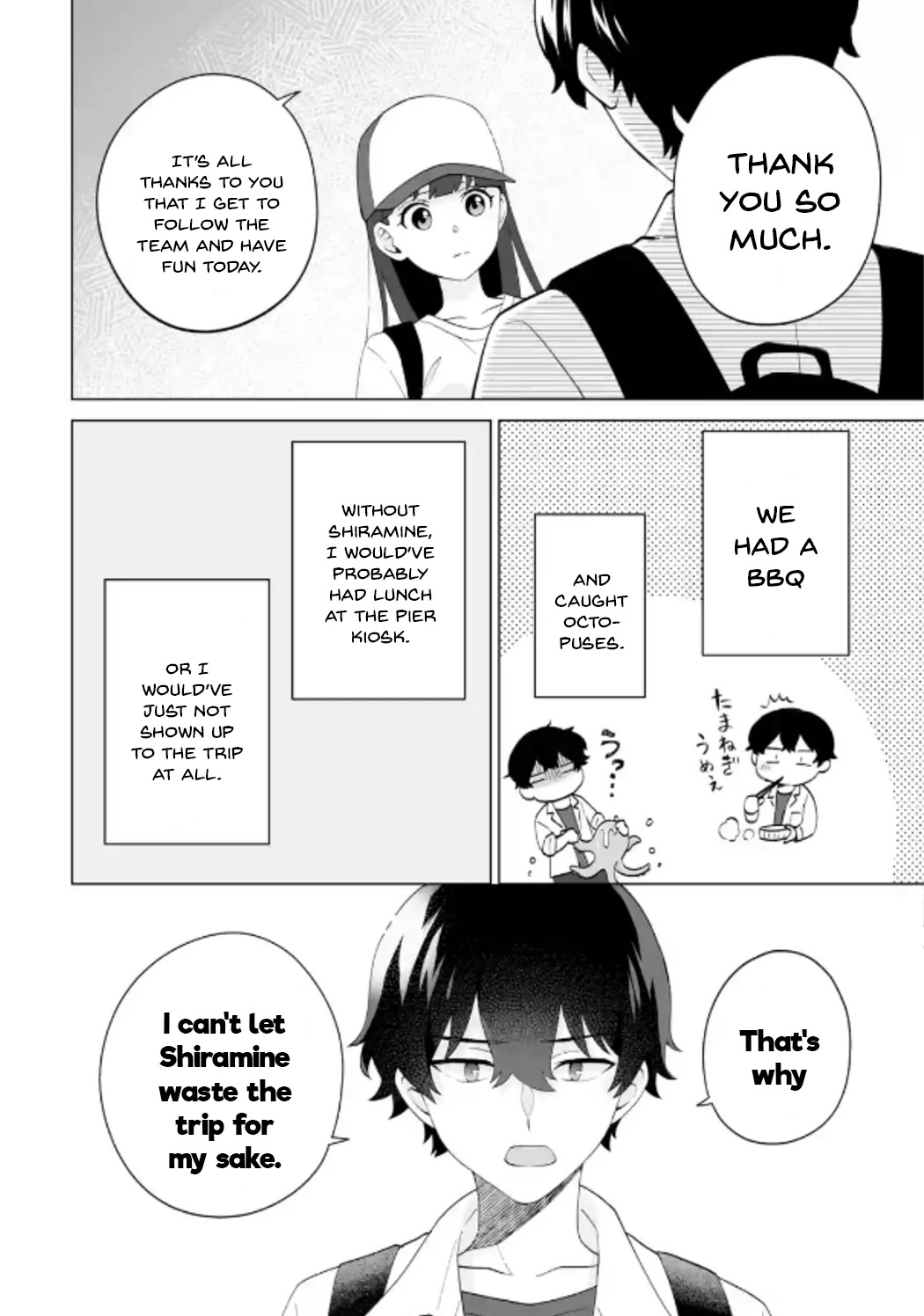 Please Leave Me Alone (For Some Reason, She Wants to Change a Lone Wolf's Helpless High School Life.) Chapter 14 page 8 - Chapter 14: There Are Only So Many Solutions a Loner Can Think of, Right?