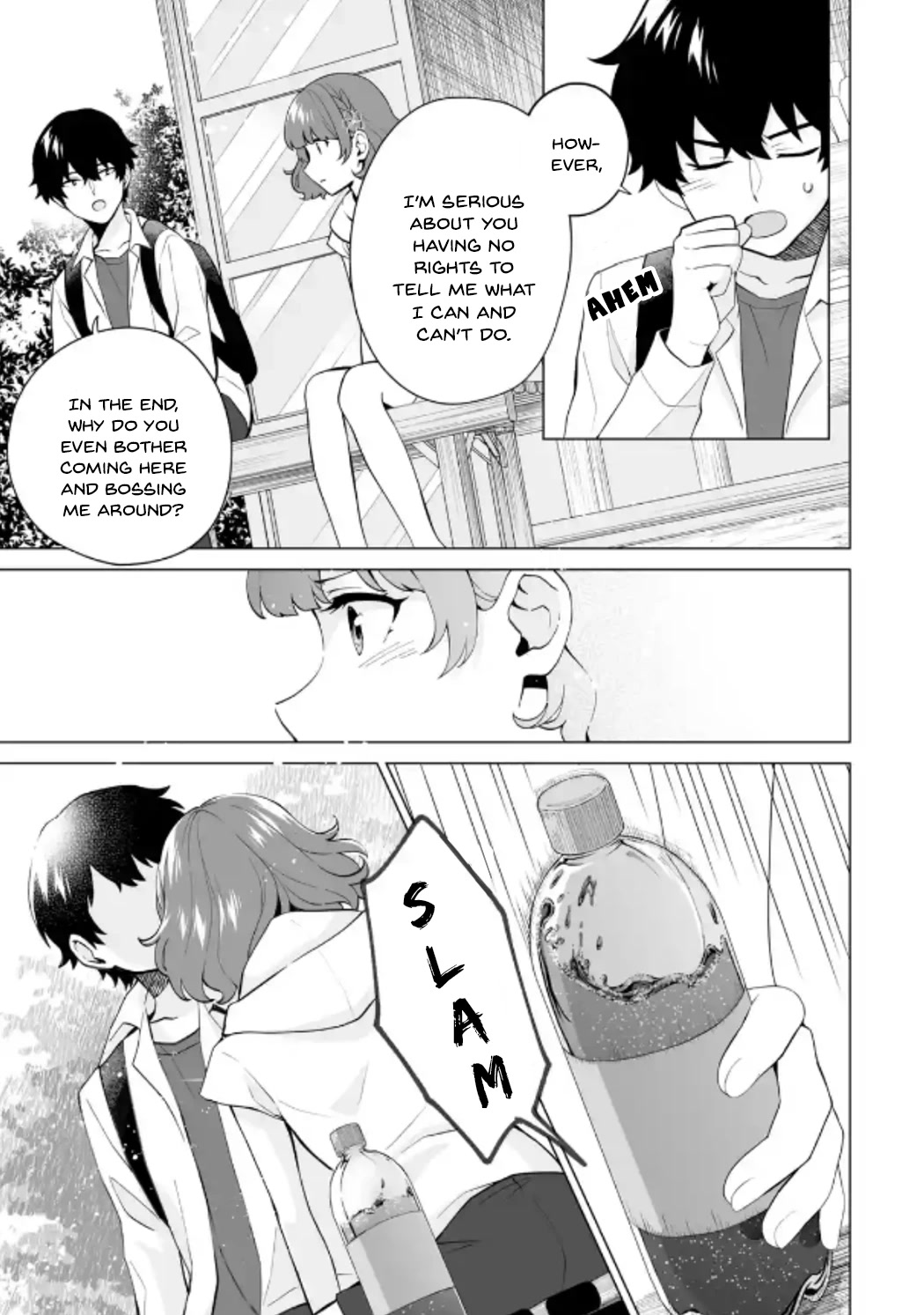 Please Leave Me Alone (For Some Reason, She Wants to Change a Lone Wolf's Helpless High School Life.) Chapter 15 page 11 - Chapter 15: That Isn't the Face I Want to See on Hanamitsuji, Right?