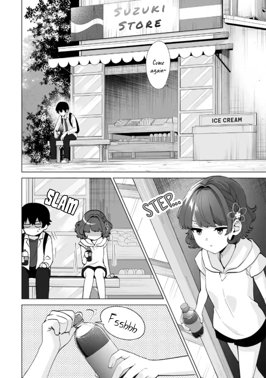 Please Leave Me Alone (For Some Reason, She Wants to Change a Lone Wolf's Helpless High School Life.) Chapter 15 page 2 - Chapter 15: That Isn't the Face I Want to See on Hanamitsuji, Right?