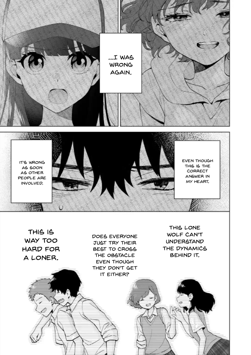 Please Leave Me Alone (For Some Reason, She Wants to Change a Lone Wolf's Helpless High School Life.) Chapter 15 page 23 - Chapter 15: That Isn't the Face I Want to See on Hanamitsuji, Right?