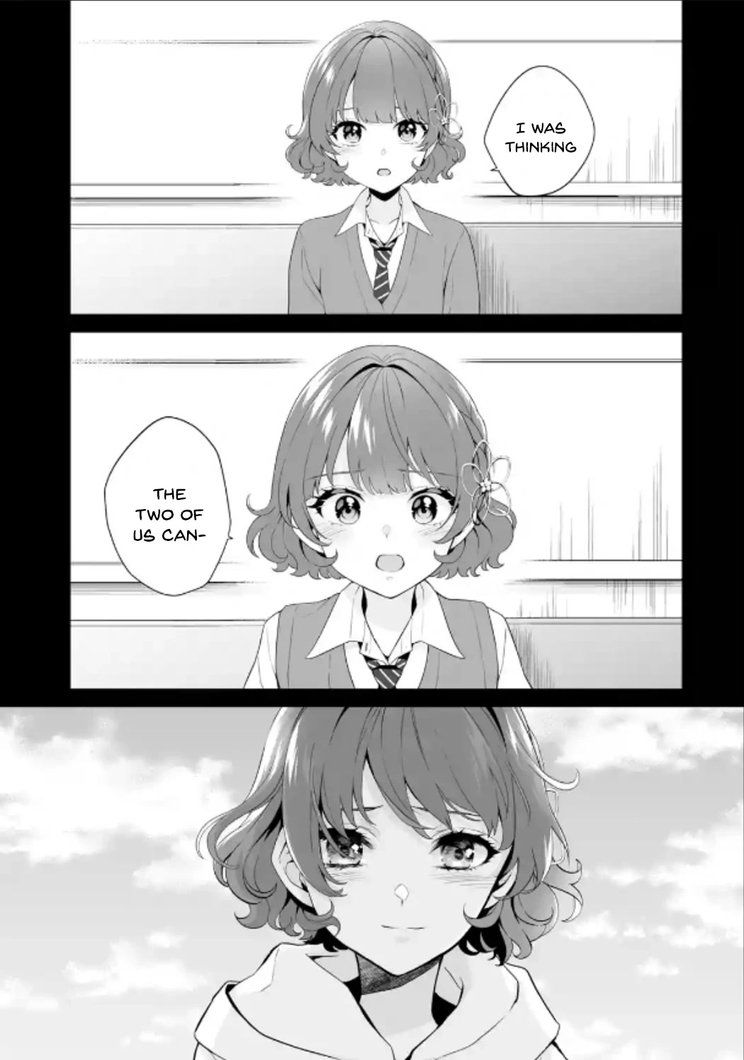 Please Leave Me Alone (For Some Reason, She Wants to Change a Lone Wolf's Helpless High School Life.) Chapter 15 page 27 - Chapter 15: That Isn't the Face I Want to See on Hanamitsuji, Right?