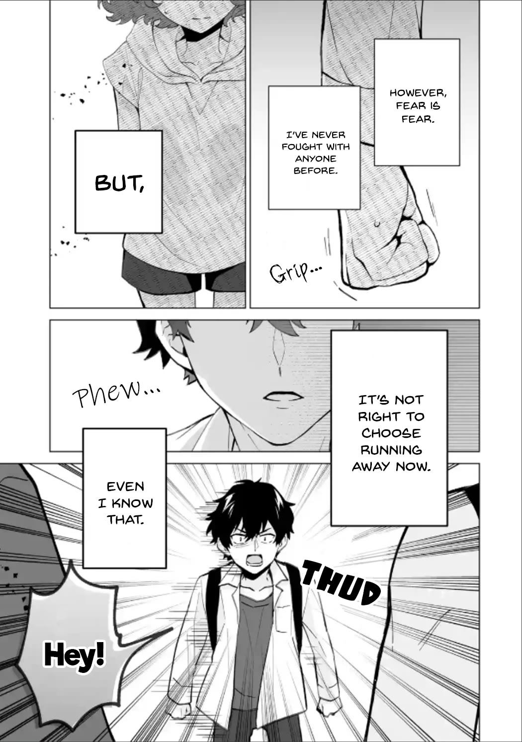Please Leave Me Alone (For Some Reason, She Wants to Change a Lone Wolf's Helpless High School Life.) Chapter 16 page 11 - Chapter 16: I Didn't Want to Go Through the Experience of Saving a Beautiful Girl from Bad Guys, Alright?