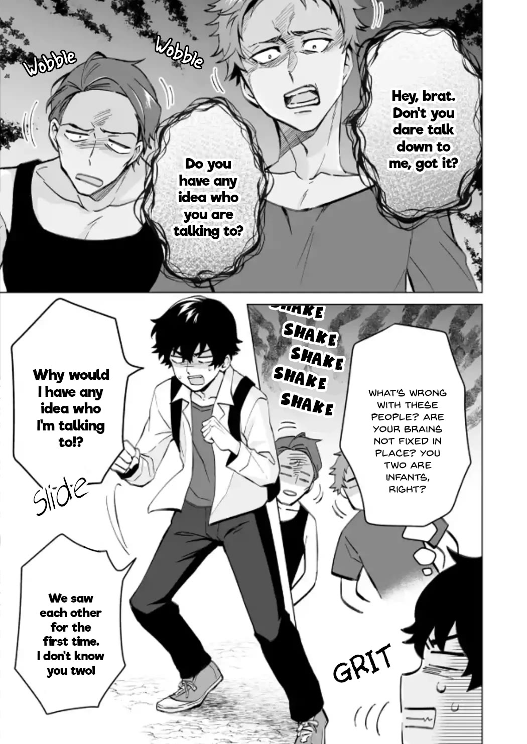 Please Leave Me Alone (For Some Reason, She Wants to Change a Lone Wolf's Helpless High School Life.) Chapter 16 page 13 - Chapter 16: I Didn't Want to Go Through the Experience of Saving a Beautiful Girl from Bad Guys, Alright?