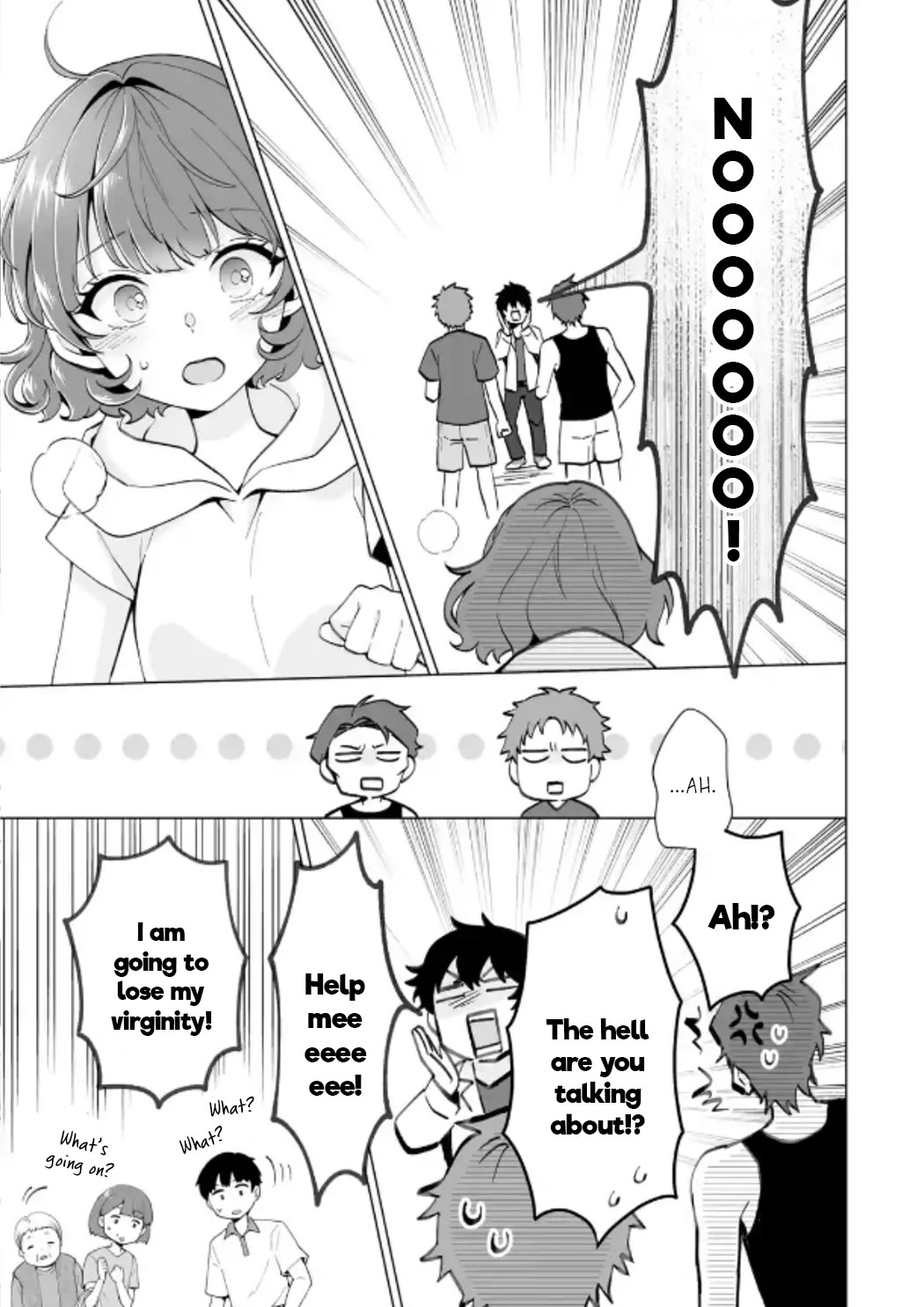 Please Leave Me Alone (For Some Reason, She Wants to Change a Lone Wolf's Helpless High School Life.) Chapter 16 page 17 - Chapter 16: I Didn't Want to Go Through the Experience of Saving a Beautiful Girl from Bad Guys, Alright?