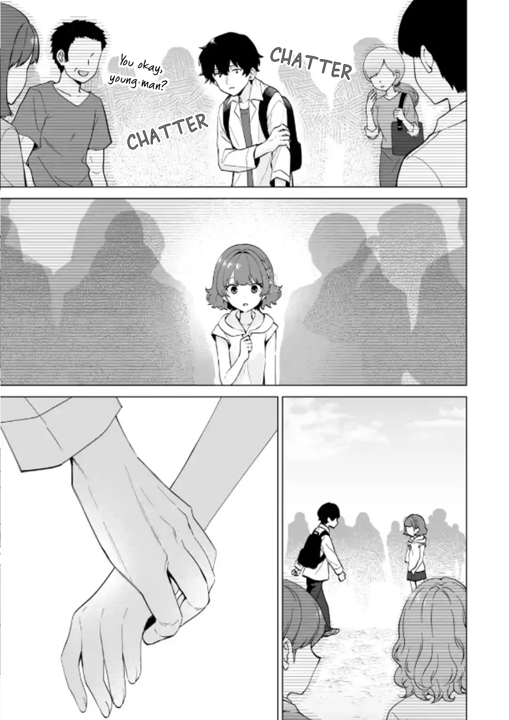 Please Leave Me Alone (For Some Reason, She Wants to Change a Lone Wolf's Helpless High School Life.) Chapter 16 page 19 - Chapter 16: I Didn't Want to Go Through the Experience of Saving a Beautiful Girl from Bad Guys, Alright?