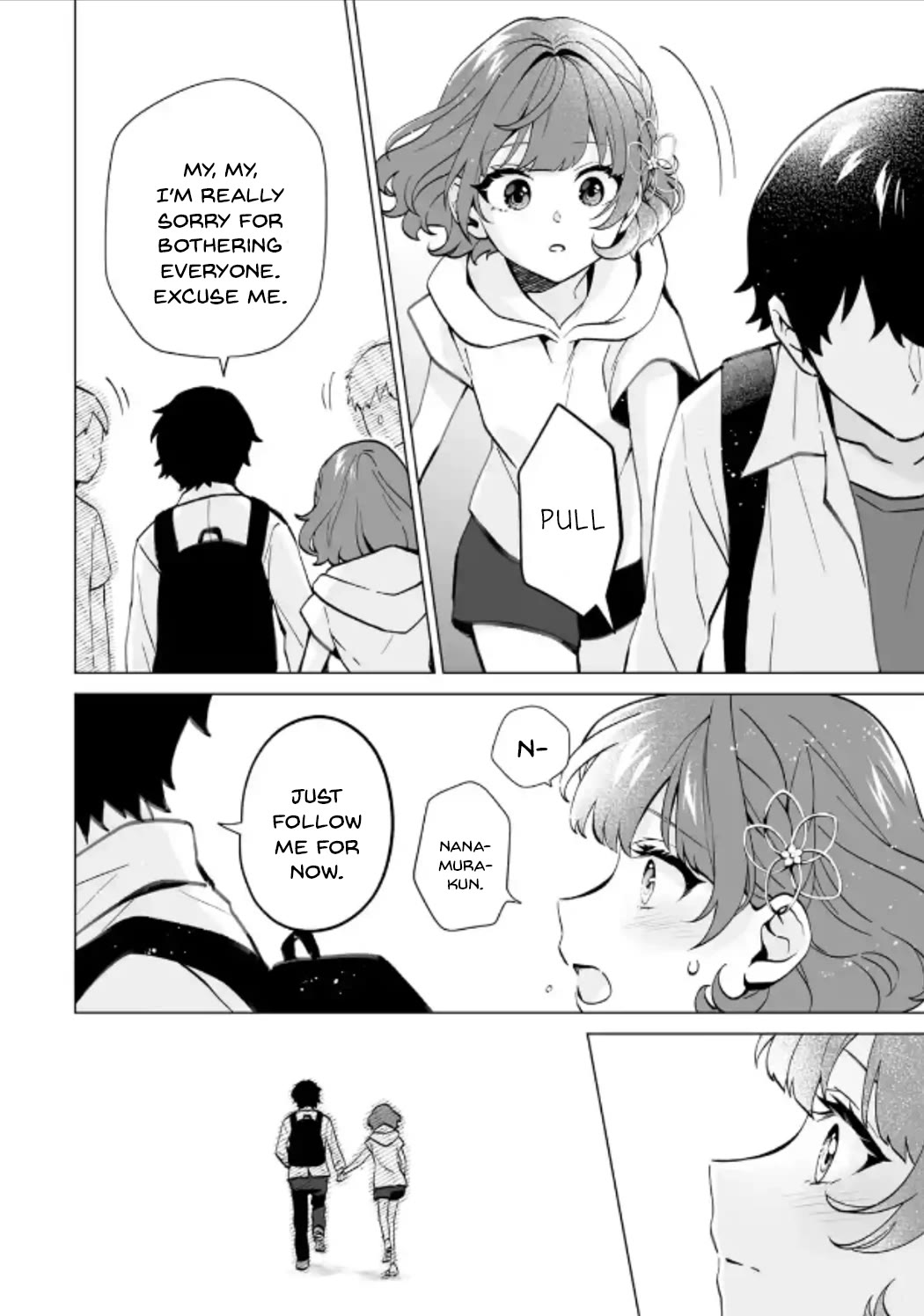 Please Leave Me Alone (For Some Reason, She Wants to Change a Lone Wolf's Helpless High School Life.) Chapter 16 page 20 - Chapter 16: I Didn't Want to Go Through the Experience of Saving a Beautiful Girl from Bad Guys, Alright?