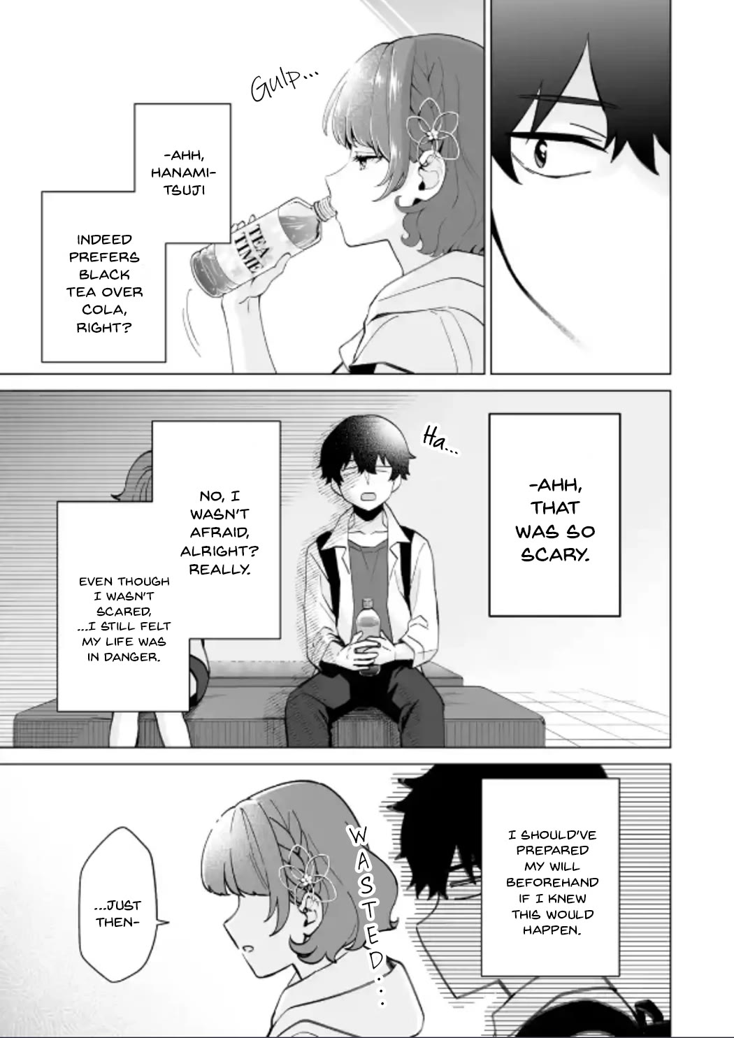 Please Leave Me Alone (For Some Reason, She Wants to Change a Lone Wolf's Helpless High School Life.) Chapter 16 page 25 - Chapter 16: I Didn't Want to Go Through the Experience of Saving a Beautiful Girl from Bad Guys, Alright?
