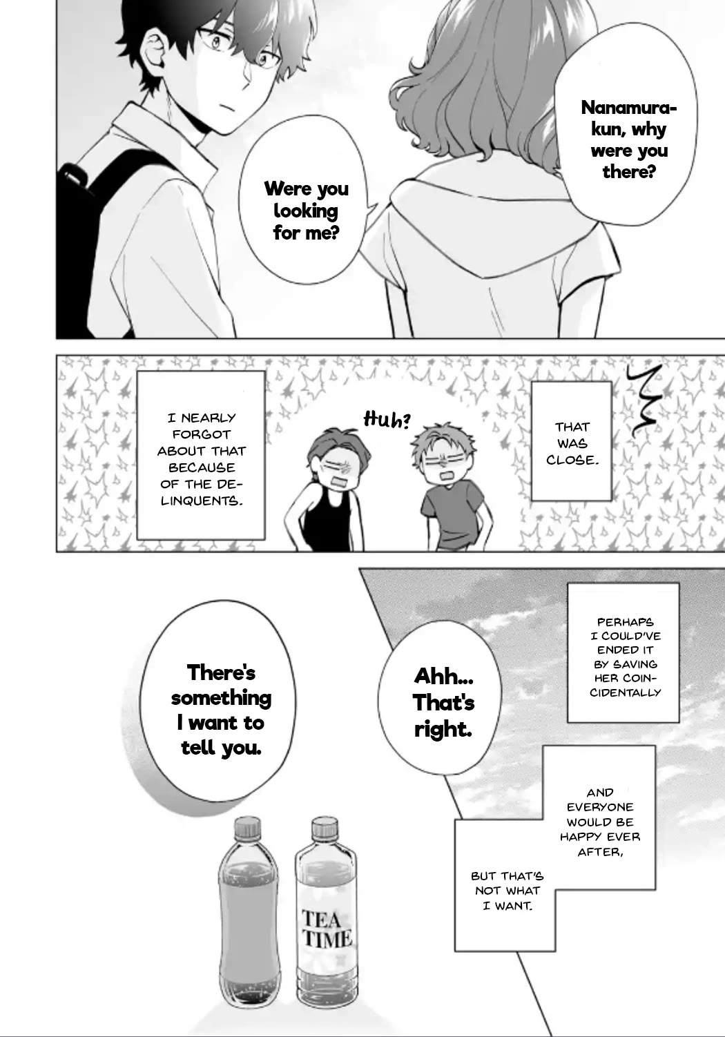 Please Leave Me Alone (For Some Reason, She Wants to Change a Lone Wolf's Helpless High School Life.) Chapter 16 page 30 - Chapter 16: I Didn't Want to Go Through the Experience of Saving a Beautiful Girl from Bad Guys, Alright?