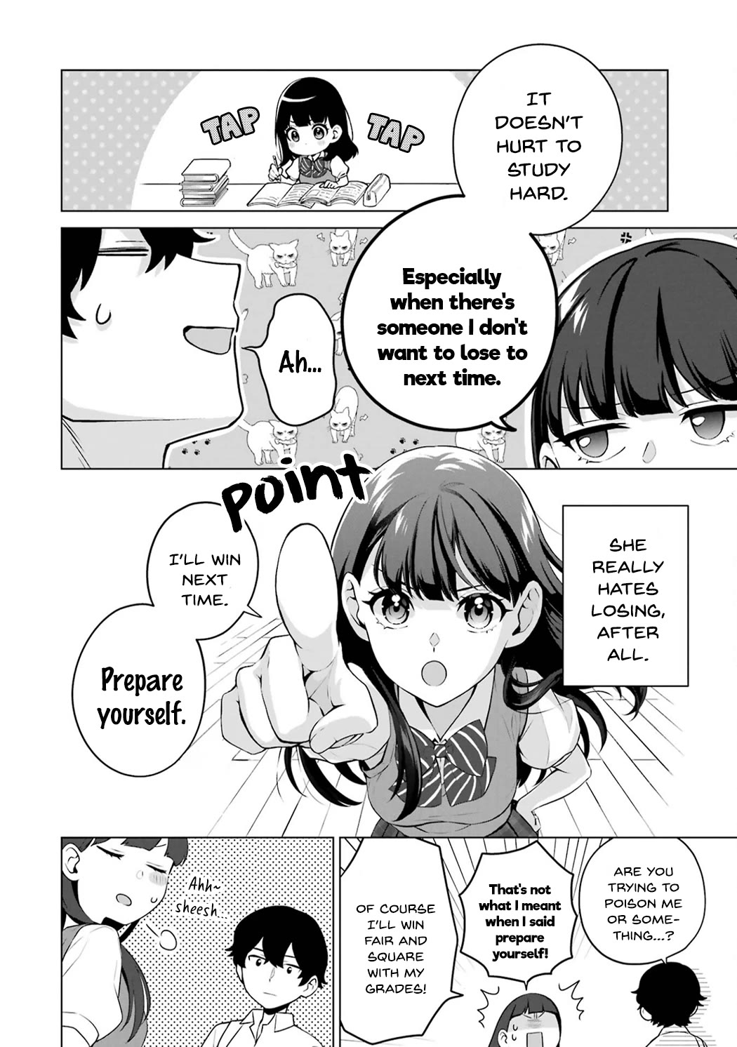 Please Leave Me Alone (For Some Reason, She Wants to Change a Lone Wolf's Helpless High School Life.) Chapter 17.5 page 6 - Chapter 17.5: Vol.3 Extras