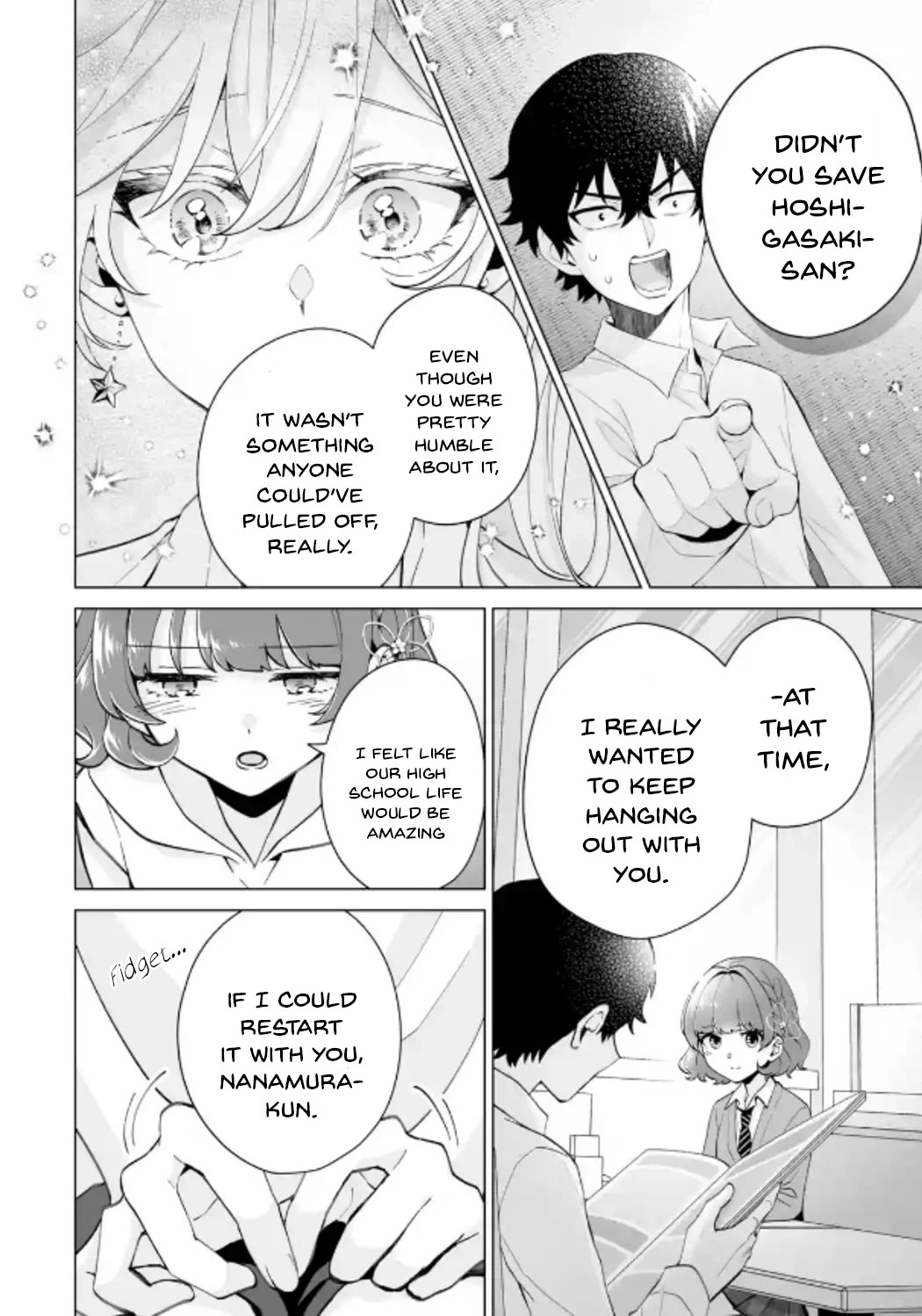 Please Leave Me Alone (For Some Reason, She Wants to Change a Lone Wolf's Helpless High School Life.) Chapter 17 page 12 - Chapter 17: No One Would Struggle if We Knew the Correct Answer, Right?