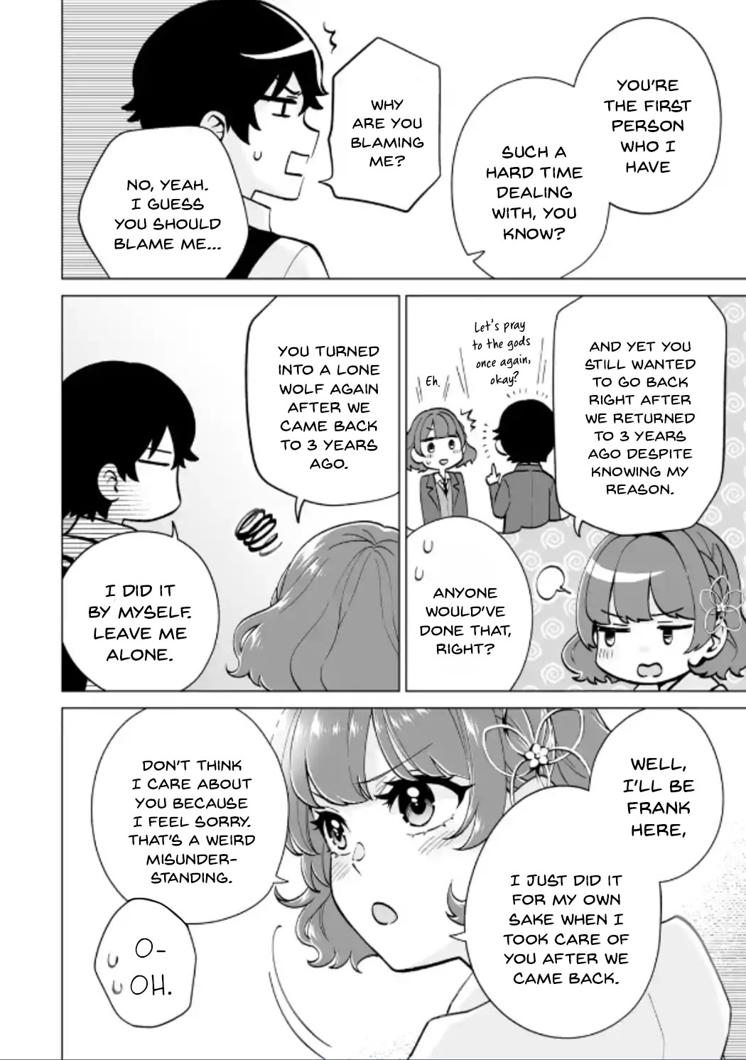Please Leave Me Alone (For Some Reason, She Wants to Change a Lone Wolf's Helpless High School Life.) Chapter 17 page 14 - Chapter 17: No One Would Struggle if We Knew the Correct Answer, Right?